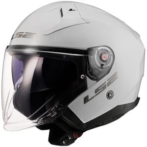 Atvērt Motociklu ķivere LS2 OF603 Infinity II Solid White
