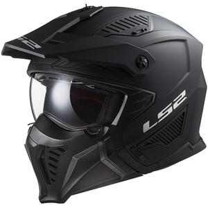 Moto ķivere LS2 OF606 Drifter Solid black matēta