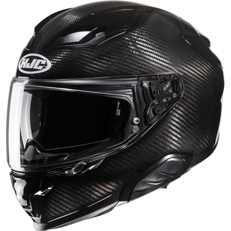 Integrālā motocikla ķivere HJC F71 CARBON melna