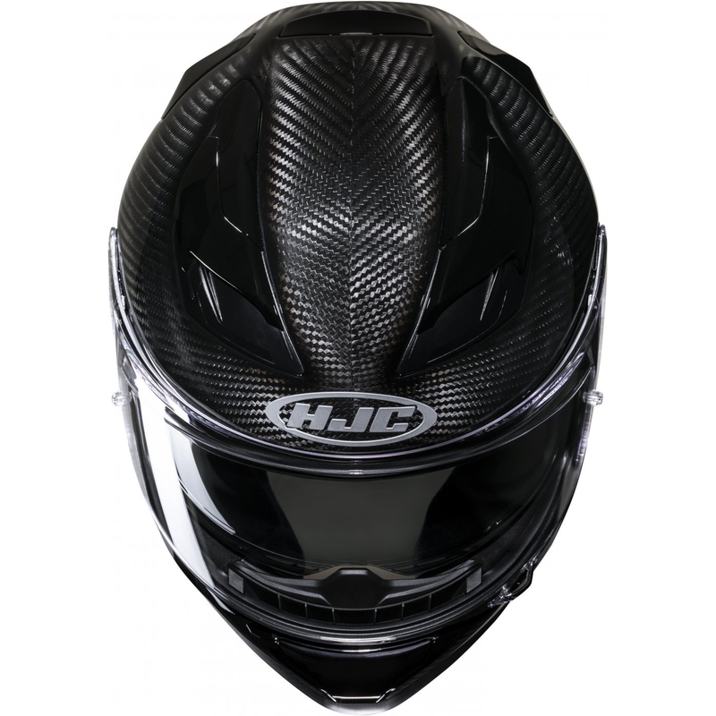 Integrālā motocikla ķivere HJC F71 CARBON melna