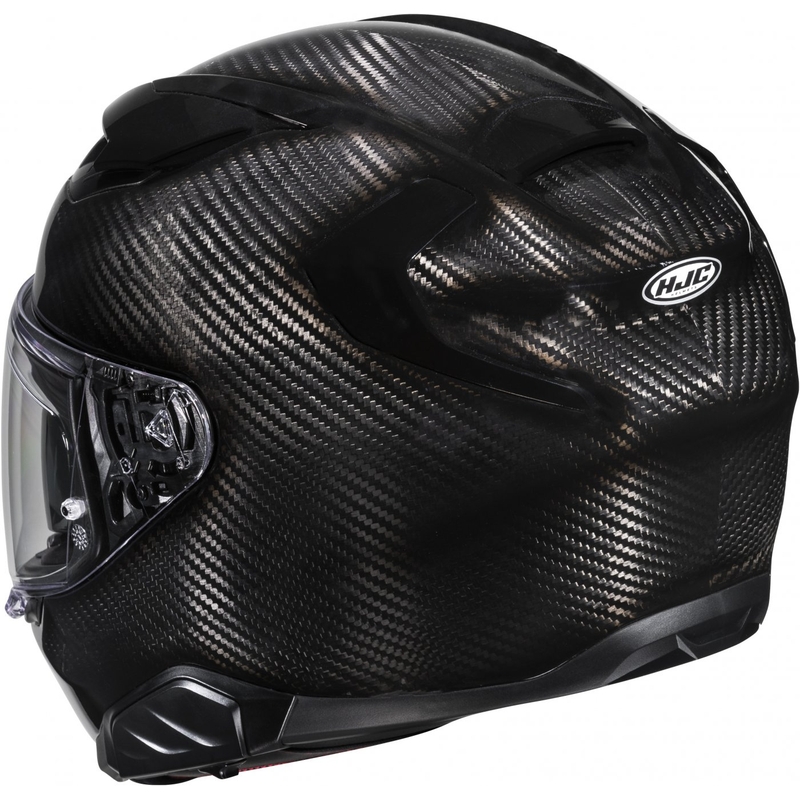 Integrālā motocikla ķivere HJC F71 CARBON melna