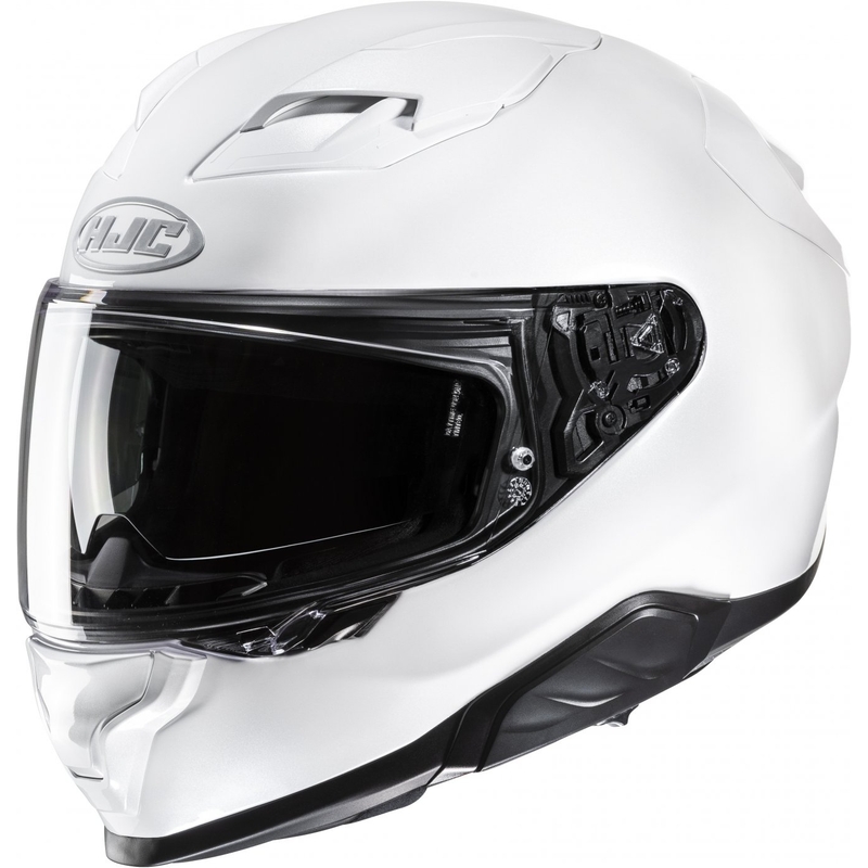 HJC F71 Solid Pearl White integrālā motocikla ķivere
