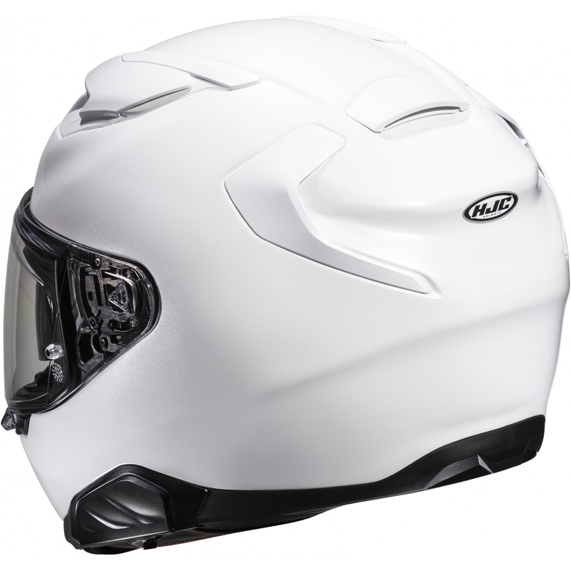 HJC F71 Solid Pearl White integrālā motocikla ķivere