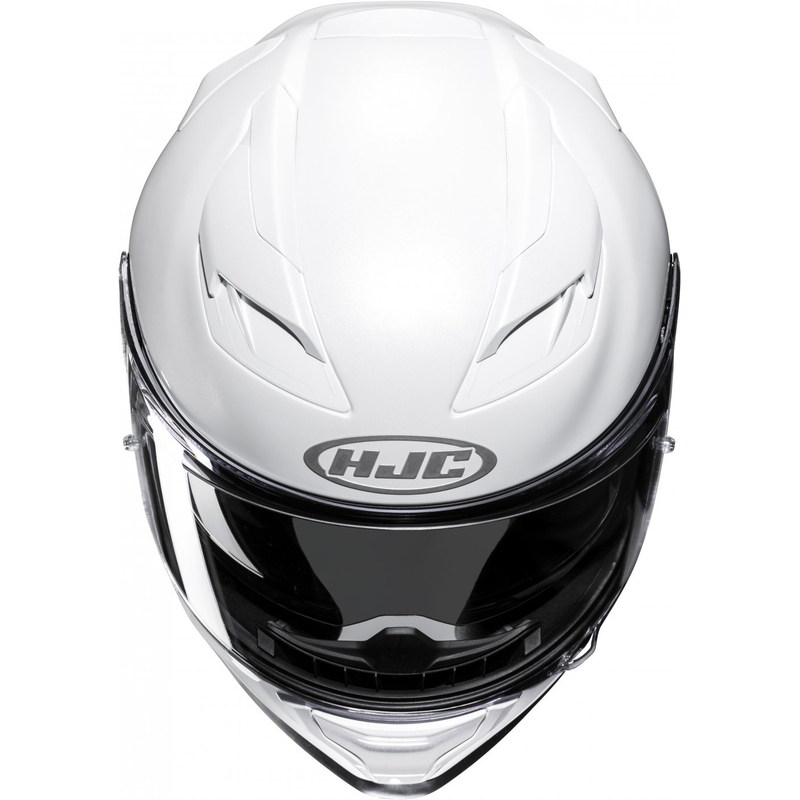HJC F71 Solid Pearl White integrālā motocikla ķivere