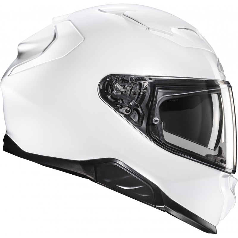 HJC F71 Solid Pearl White integrālā motocikla ķivere