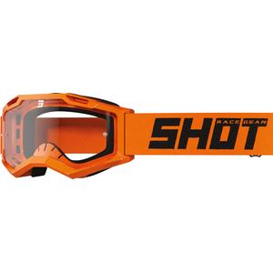 Bērnu motokrosa brilles Shot Rocket Kid 2.0 orange (caurspīdīgs pleksi)