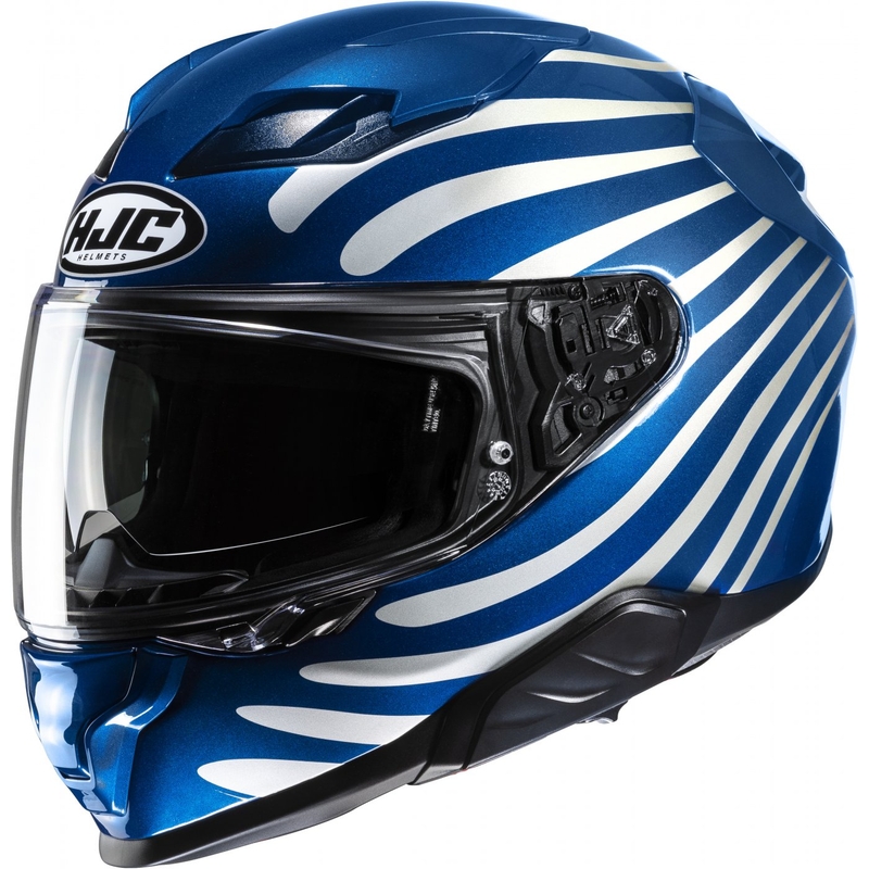 Integrēta motocikla ķivere HJC F71 Zen MC2 balti zila