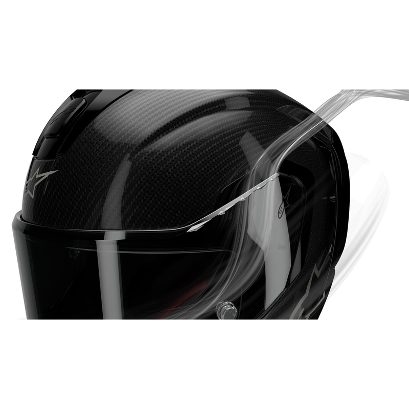 Alpinestars Supertech R-10 Team oglekļa fluo sarkanā-zilā-baltā matēta integrālā motocikla ķivere