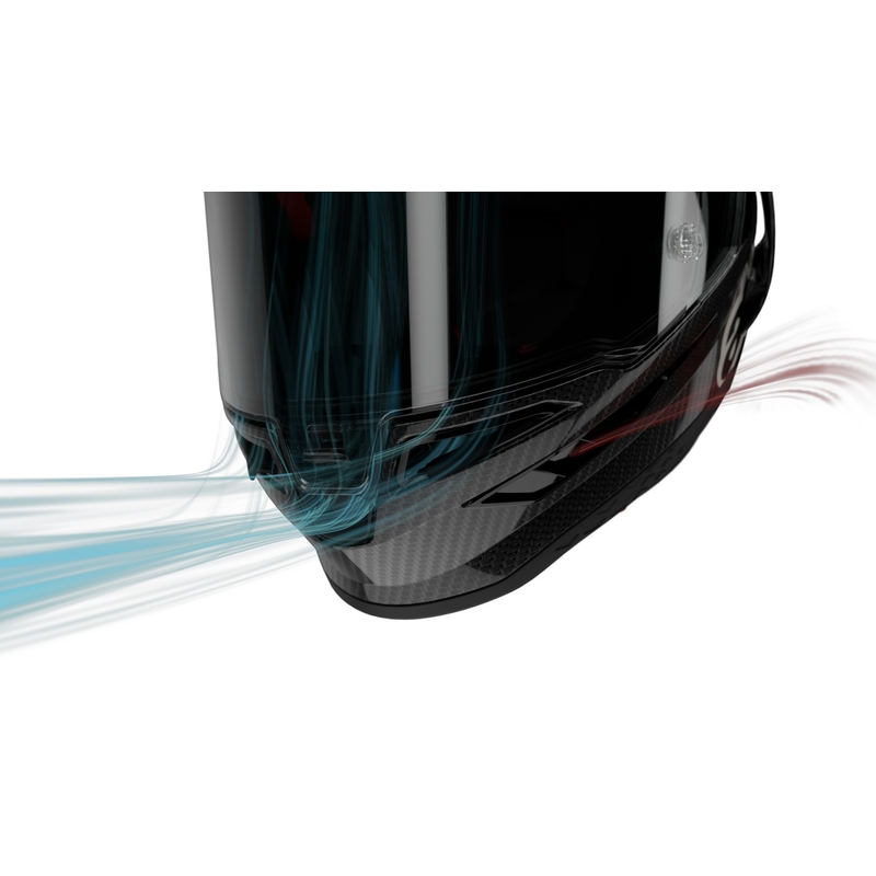 Alpinestars Supertech R-10 Team oglekļa fluo sarkanā-zilā-baltā matēta integrālā motocikla ķivere
