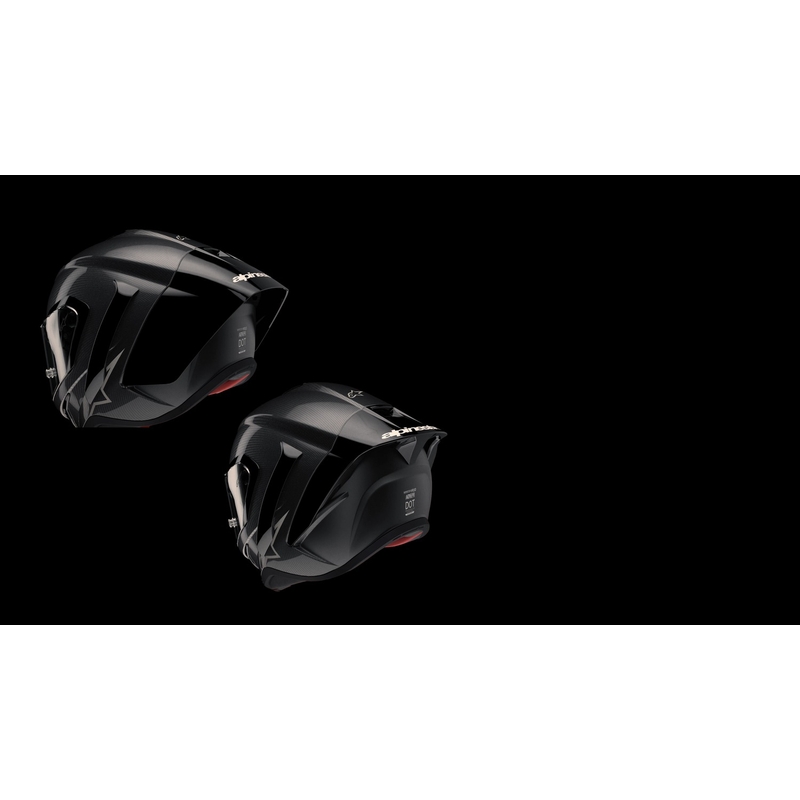 Alpinestars Supertech R-10 Team oglekļa fluo sarkanā-zilā-baltā matēta integrālā motocikla ķivere