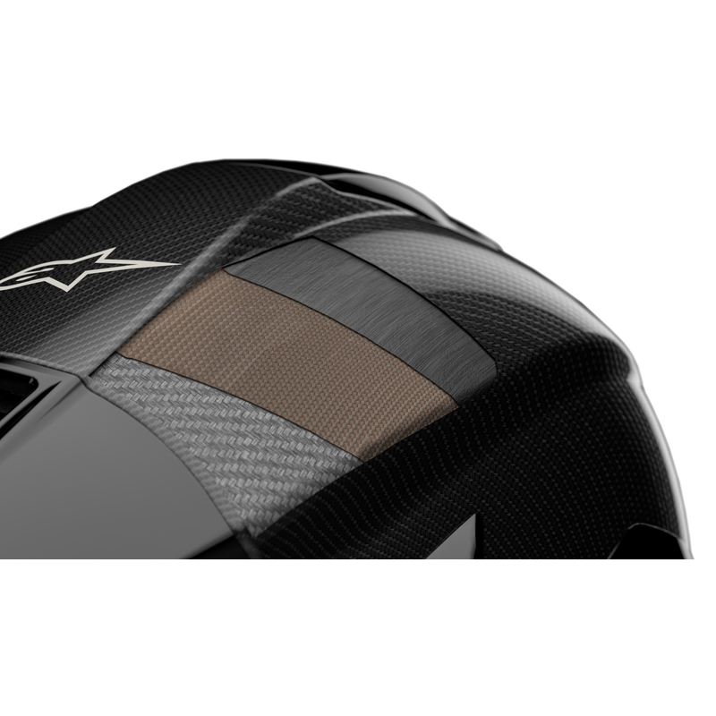 Alpinestars Supertech R-10 Team oglekļa fluo sarkanā-zilā-baltā matēta integrālā motocikla ķivere