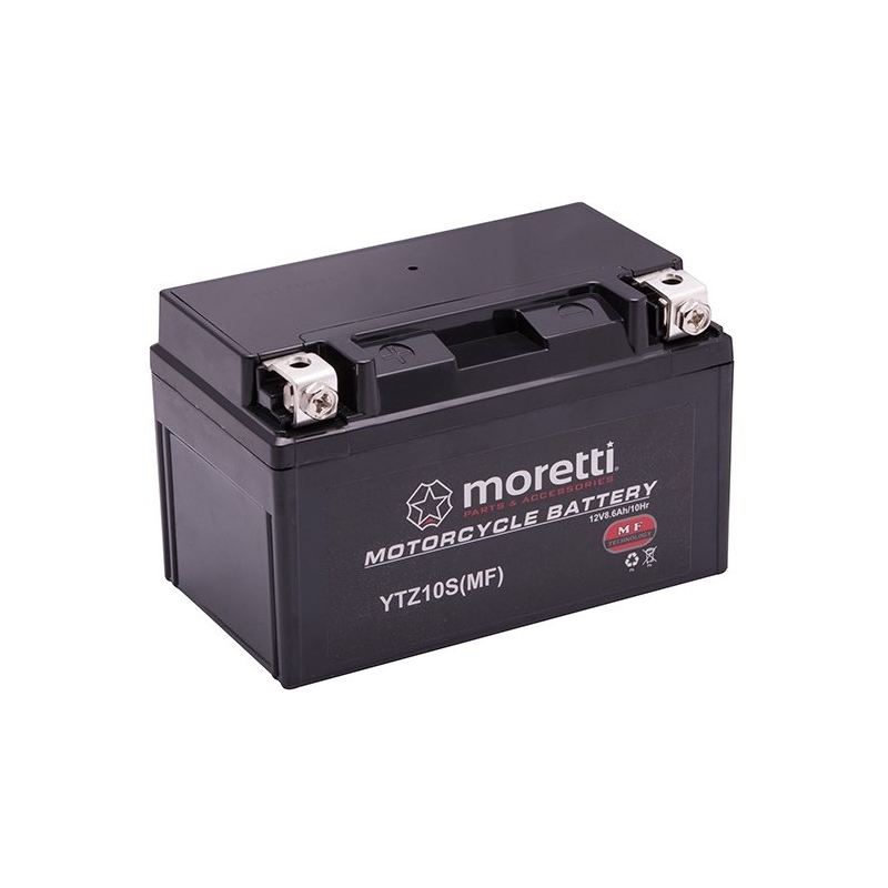 Bezapkopes želejas akumulators Moretti MTZ10S, 12V 8,6Ah