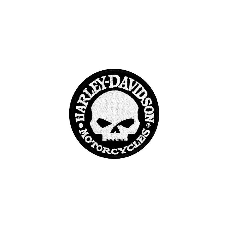 Patch H-D Motocikli balts