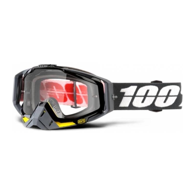 Brýle 100% Racecraft Fortis (čiré plexi)
