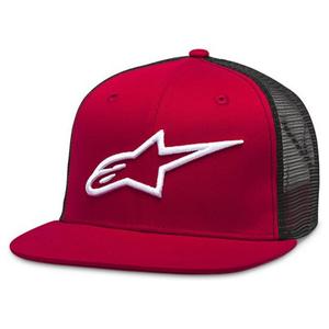 Alpinestars Corp Trucker cepure sarkanā un melnā krāsā