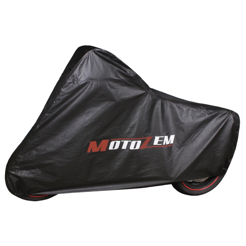 Garāžas tents motociklam MotoZem - melns