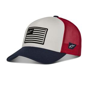 Alpinestars Flag Snap cepure blue-red-white