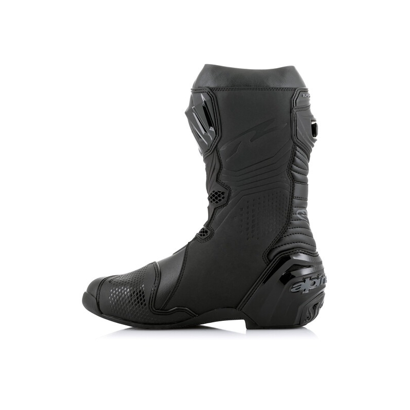 Alpinestars Supertech R Black Motociklu zābaki