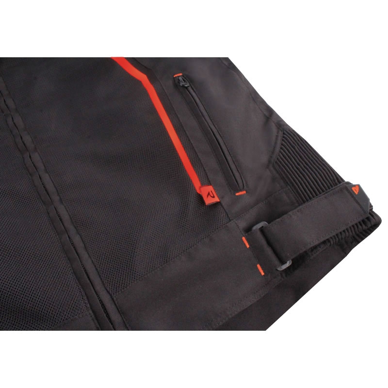 Street Racer Flex Air Black/Red motocikla jaka