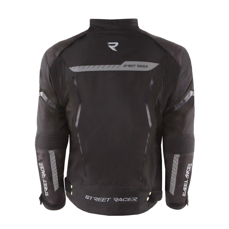 Street Racer Flex Air Black motocikla jaka