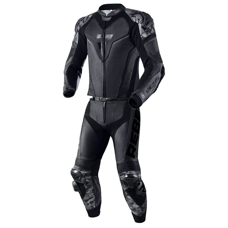 Rebelhorn Rebel Black Motocikla kombinezons izpārdošana