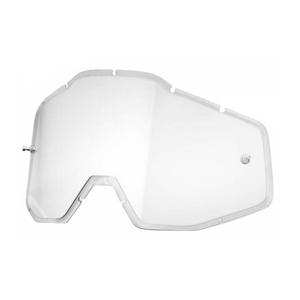 Plexi 100% Racecraft/Accuri/Strata caurspīdīgs (pret miglošanos)