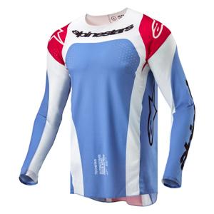 Alpinestars Techstar Ocuri Blue-White-Red motokrosa krekls
