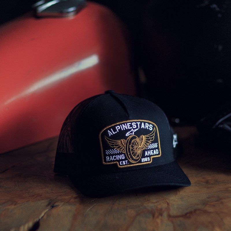 Alpinestars Heritage Patcher cepure melna-melna