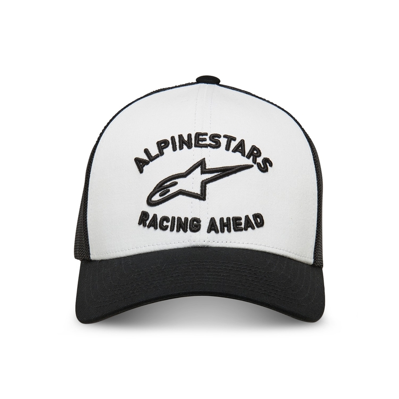 Alpinestars Tripleer cepure balta-melna-balta