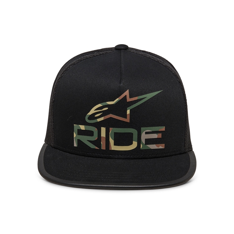 Alpinestars Ride 4.0 Camoer cepure melna