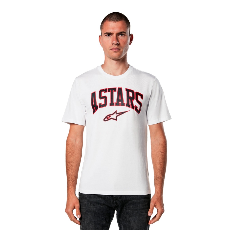 T-krekls Alpinestars Dunker CSF balts