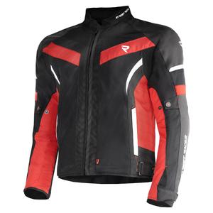 Street Racer Evans Air melnā un sarkanā motocikla jaka