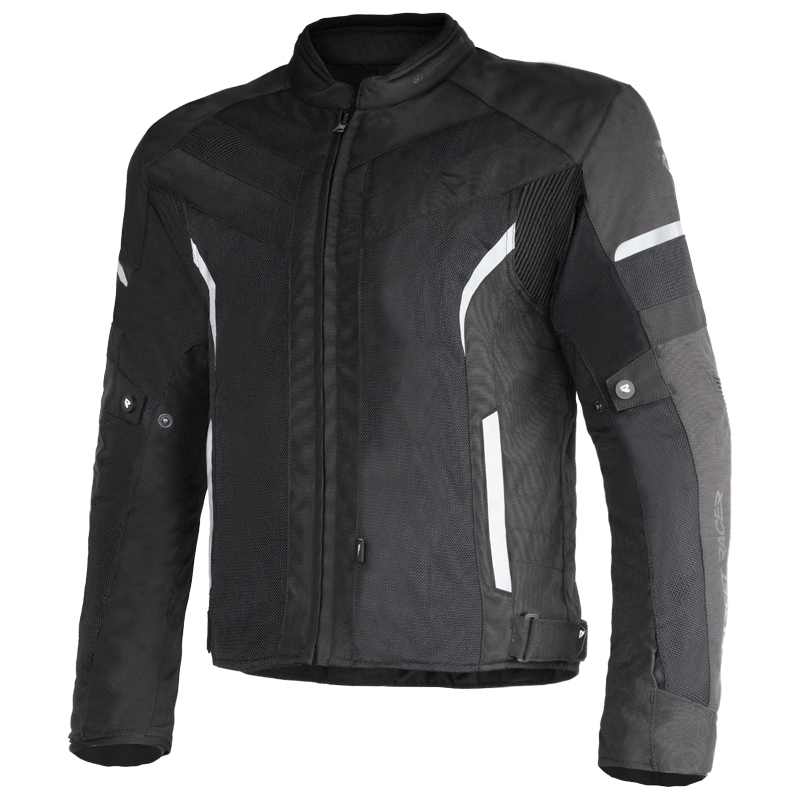 Street Racer Evans Air Black motocikla jaka