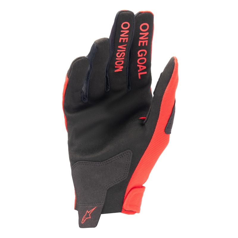 Alpinestars Radar motokrosa cimdi melni un sudraba krāsā