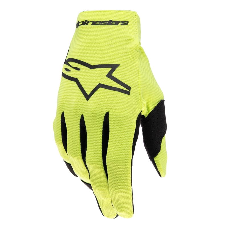Alpinestars Radar motokrosa cimdi fluo dzelteni melni