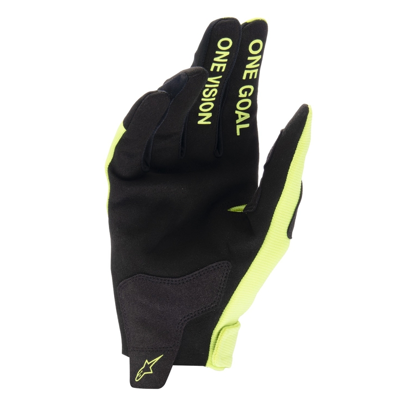 Alpinestars Radar motokrosa cimdi fluo dzelteni melni
