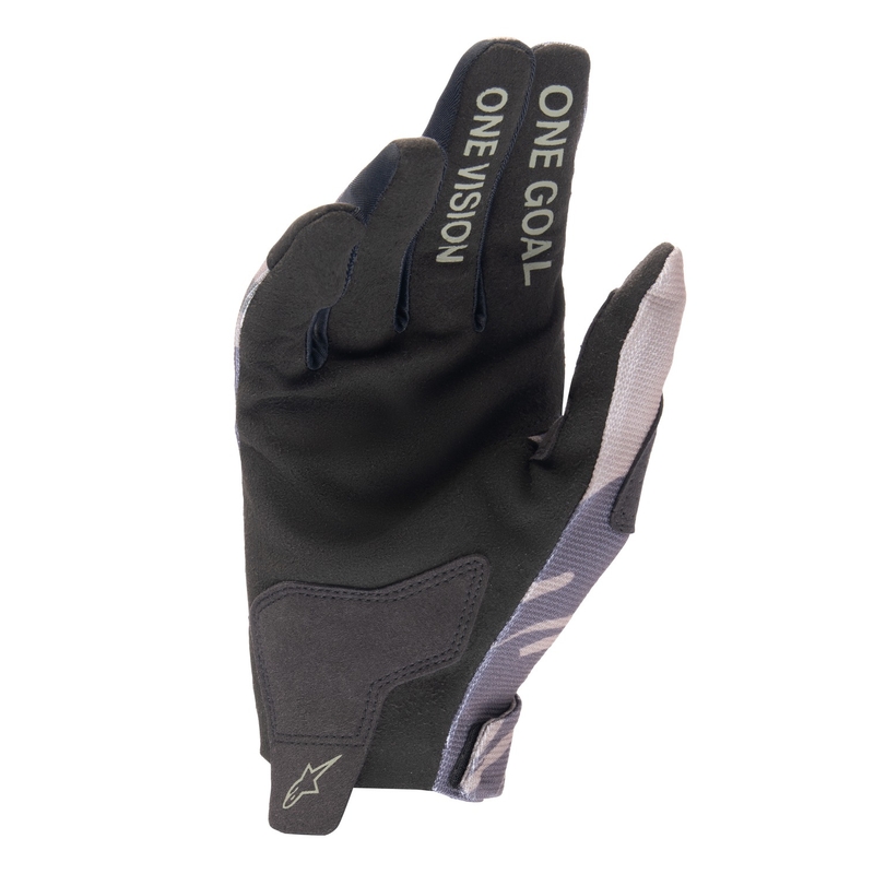 Alpinestars Radar motokrosa cimdi zaļš kamuflāža-brūns