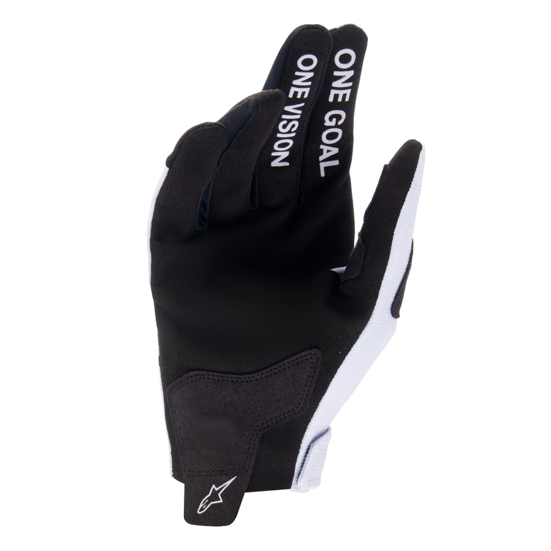 Alpinestars Radar motokrosa cimdi gaiši pelēki melni melni