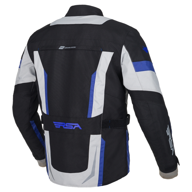 Motocikla jaka RSA EXO 2 black-grey-blue