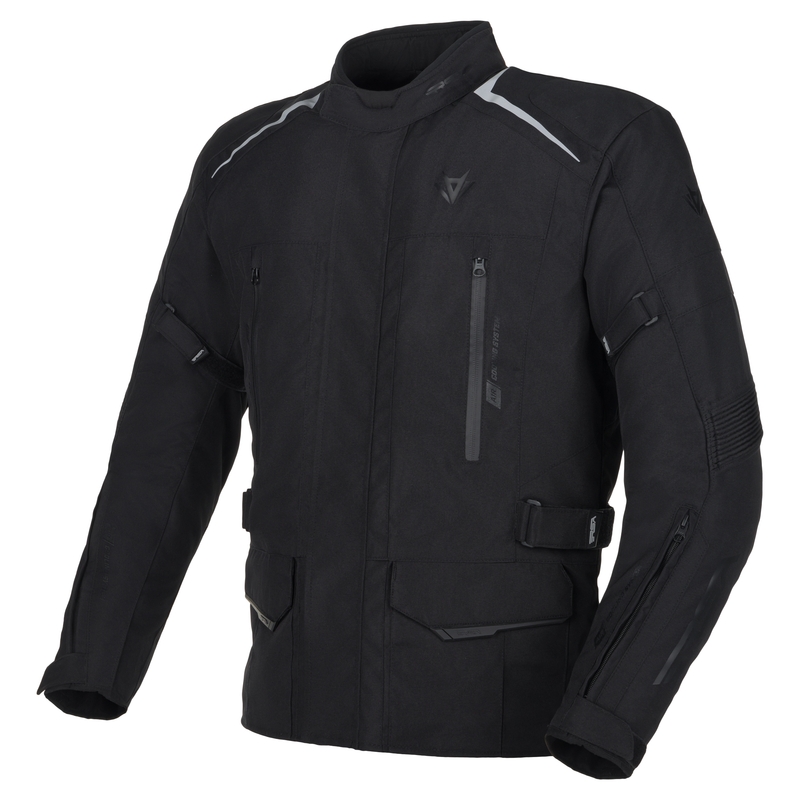 Motocikla jaka RSA EXO 2 melna