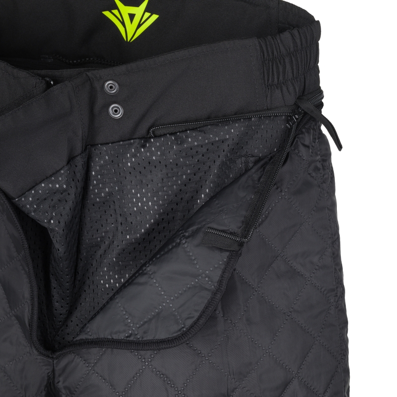 Motocikla bikses RSA EXO 2 melns-pelēks-fluo dzeltens