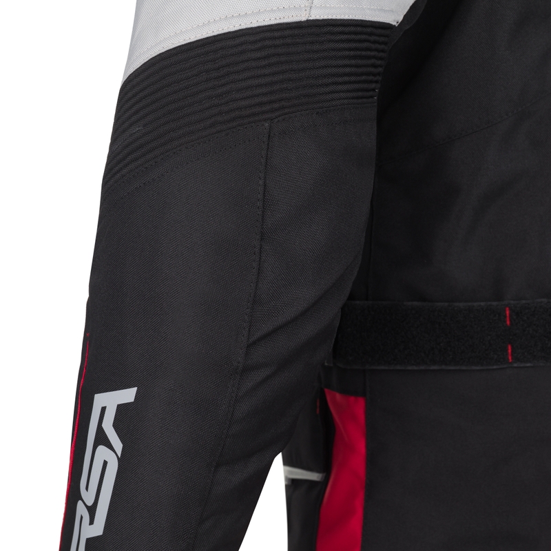 Sieviešu RSA EXO 2 Black-Grey-Blue motocikla jaka