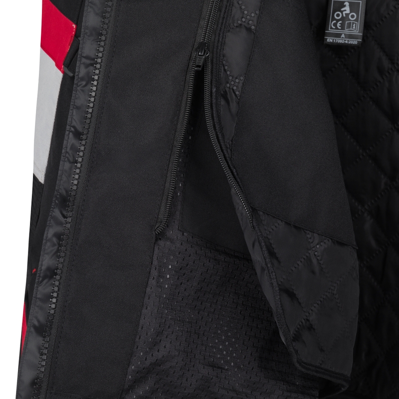 Sieviešu RSA EXO 2 Black-Grey-Blue motocikla jaka