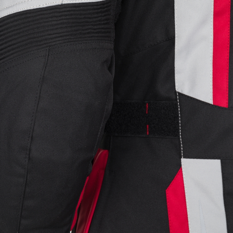 Sieviešu motocikla jaka RSA EXO 2 black-grey-red