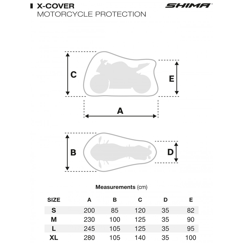 Shima X-Cover Solo motociklu tents