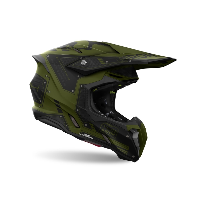 Motokrosa ķivere Airoh Twist 3 Military matēta