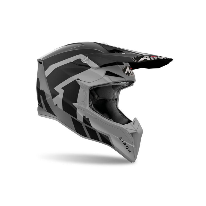 Motokrosa ķivere Airoh Wraaap Reloaded matēts antracīts