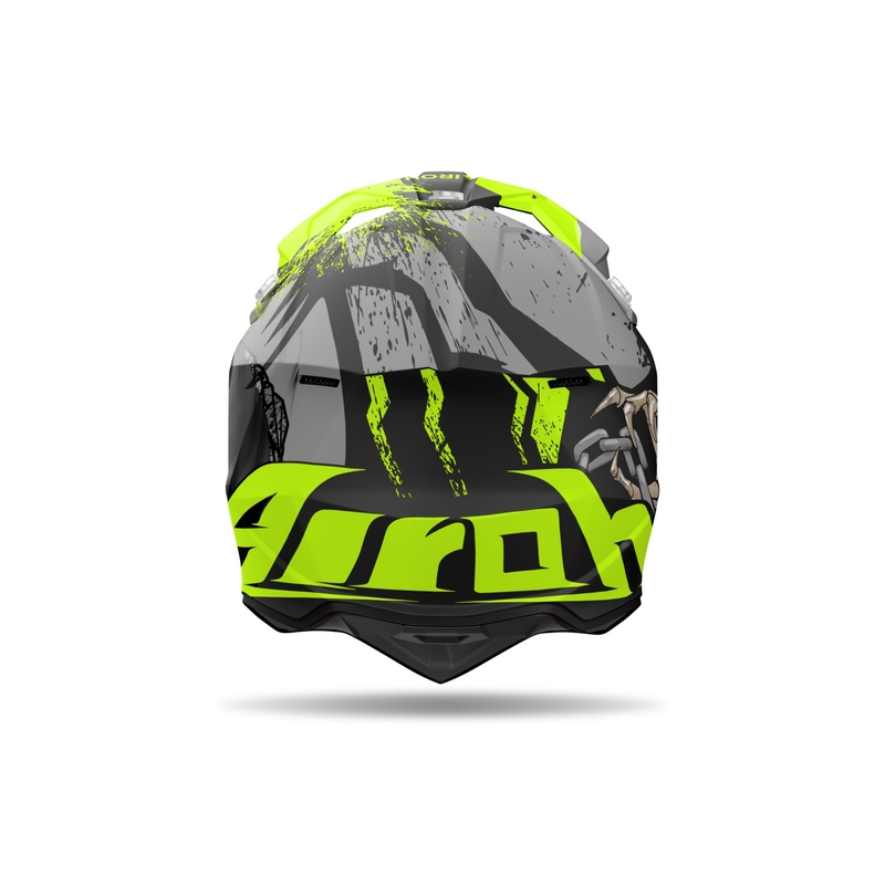 Motokrosa ķivere Airoh Wraaap Darkness matēta