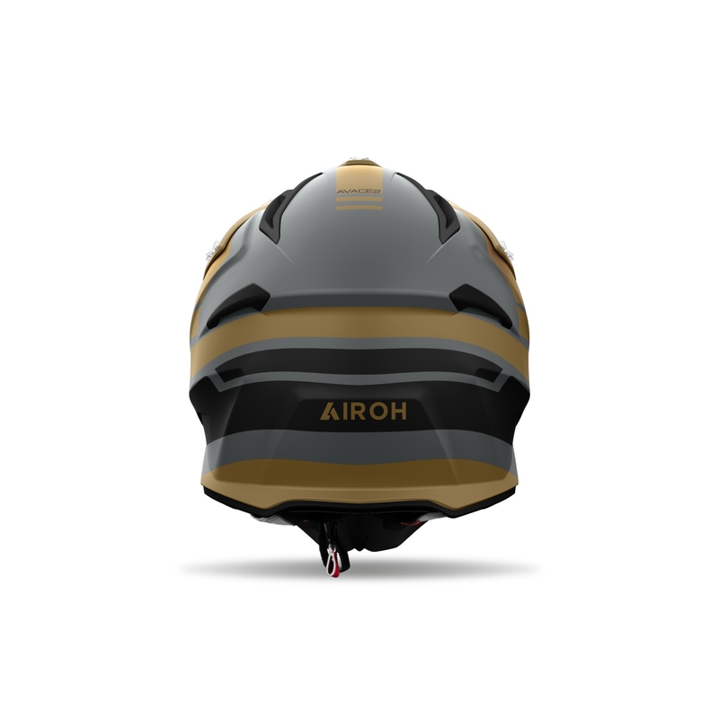 Motokrosa ķivere Airoh Aviator Ace 2 Sake matēta zelta krāsā