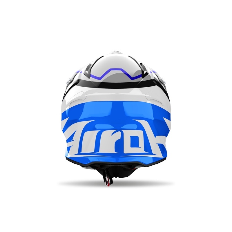 Motokrosa ķivere Airoh Aviator Ace 2 Ground spīdīgi zila